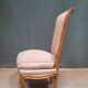 Louis xv style upholstered low chair