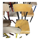Lot de 16 chaises d'école