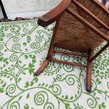 Straw armchair
