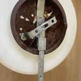 Vintage opaline wall or ceiling light 25cm