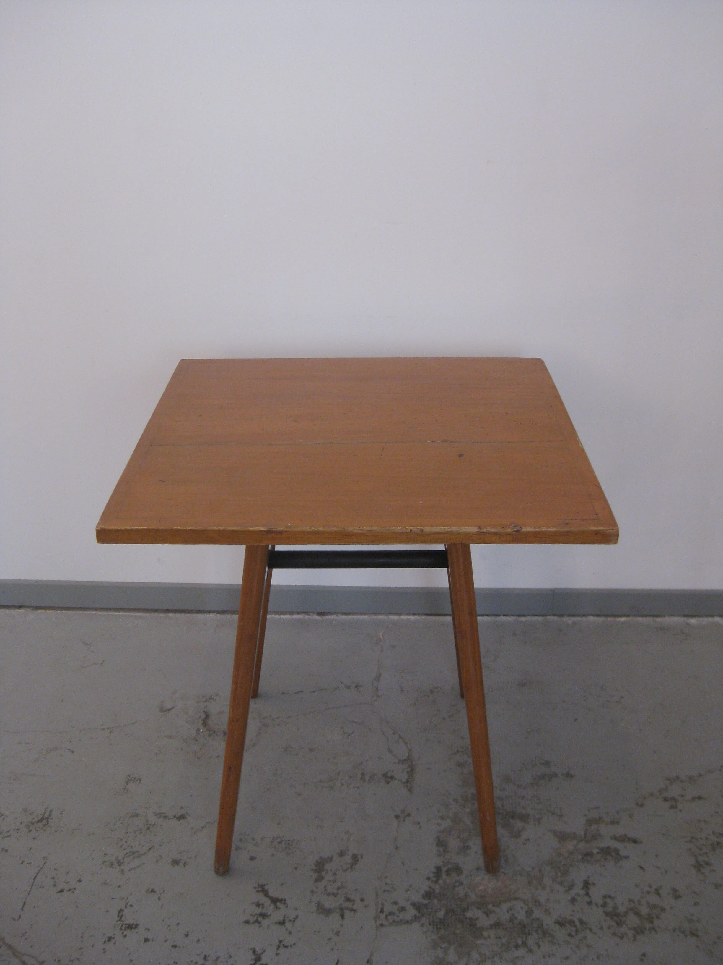 Table en bois Stella 1950