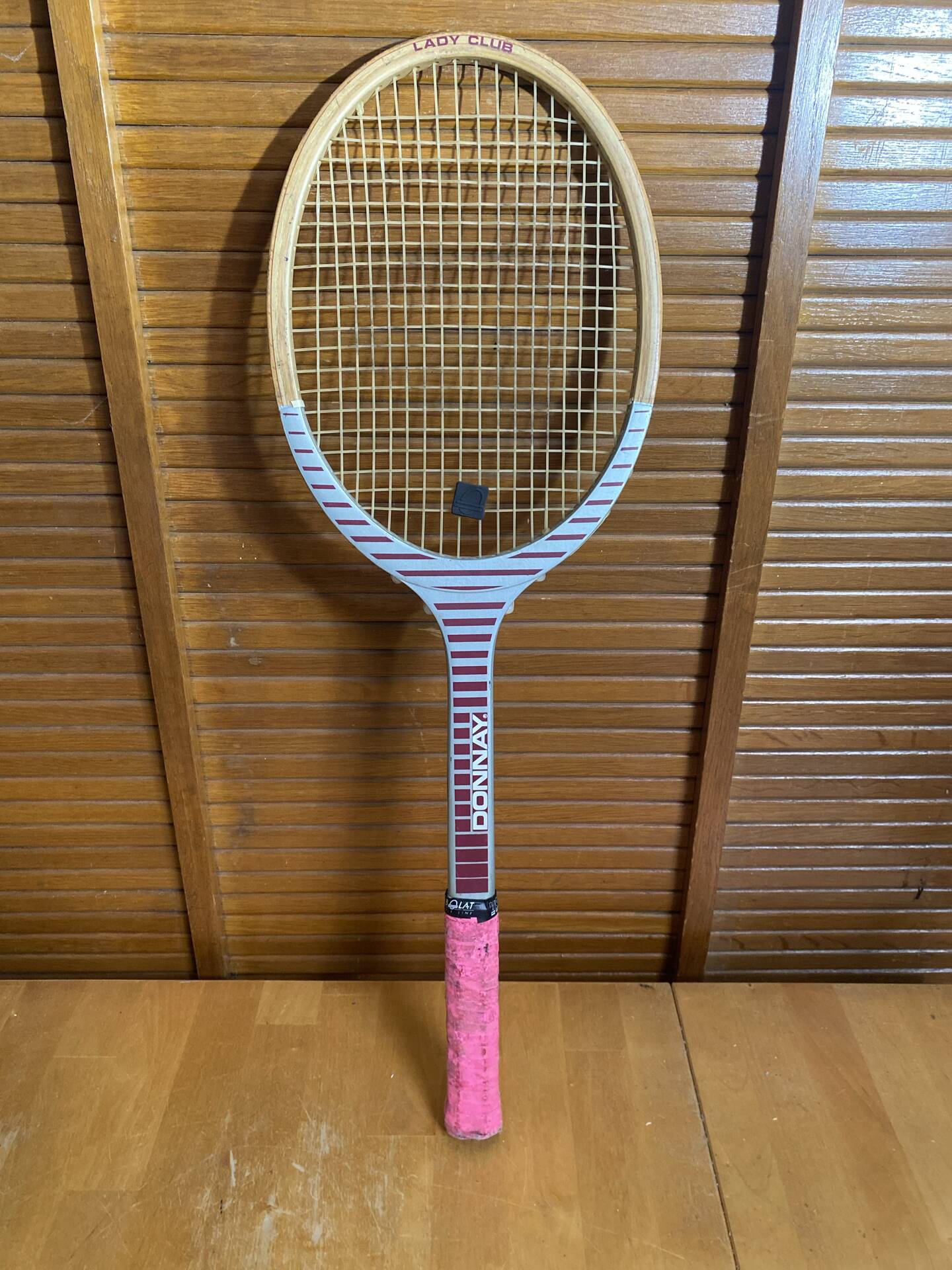 Vintage donnay lady club wooden tennis racket