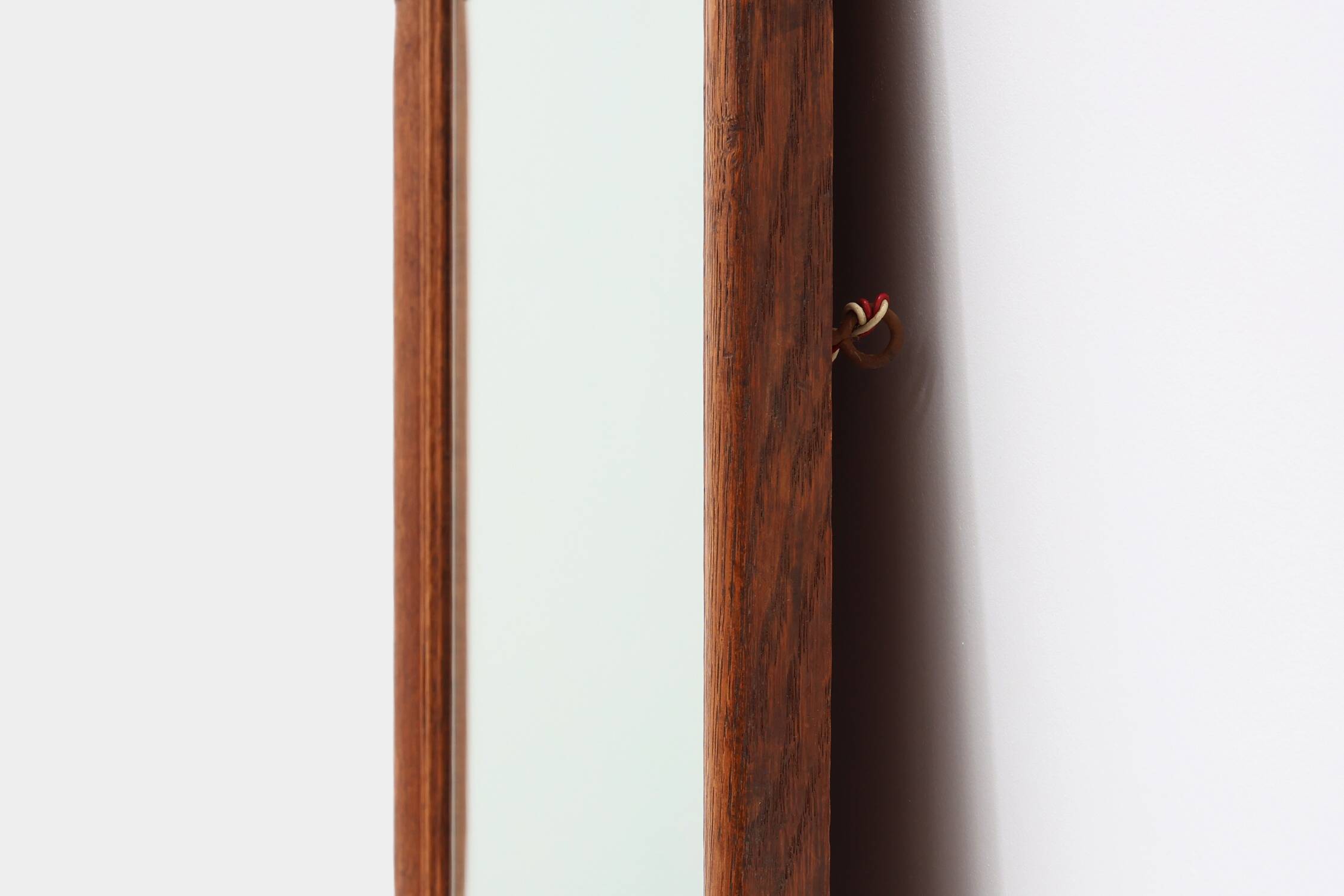 Baroque carved wooden beveled mirror in Louis XV style, France 1900s