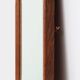Baroque carved wooden beveled mirror in Louis XV style, France 1900s
