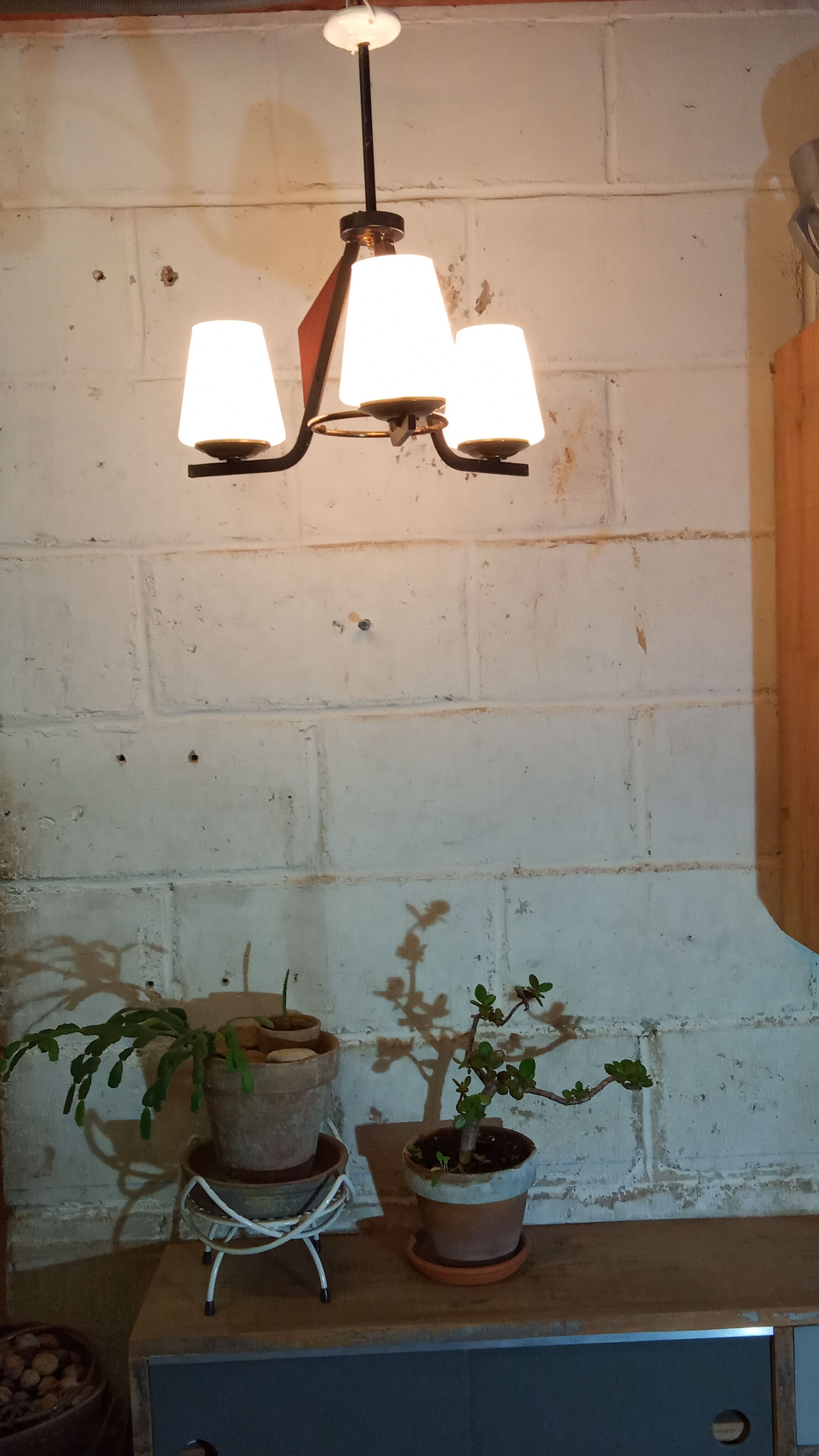 Lustre scandinave des années 60