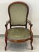 vintage antique armchair, Louis Philippe