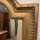 Louis XVI style mirror in wood and gilded stucco XIX century