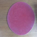 Old oval mirror, beveled, art deco, to put down, 40s 50s
