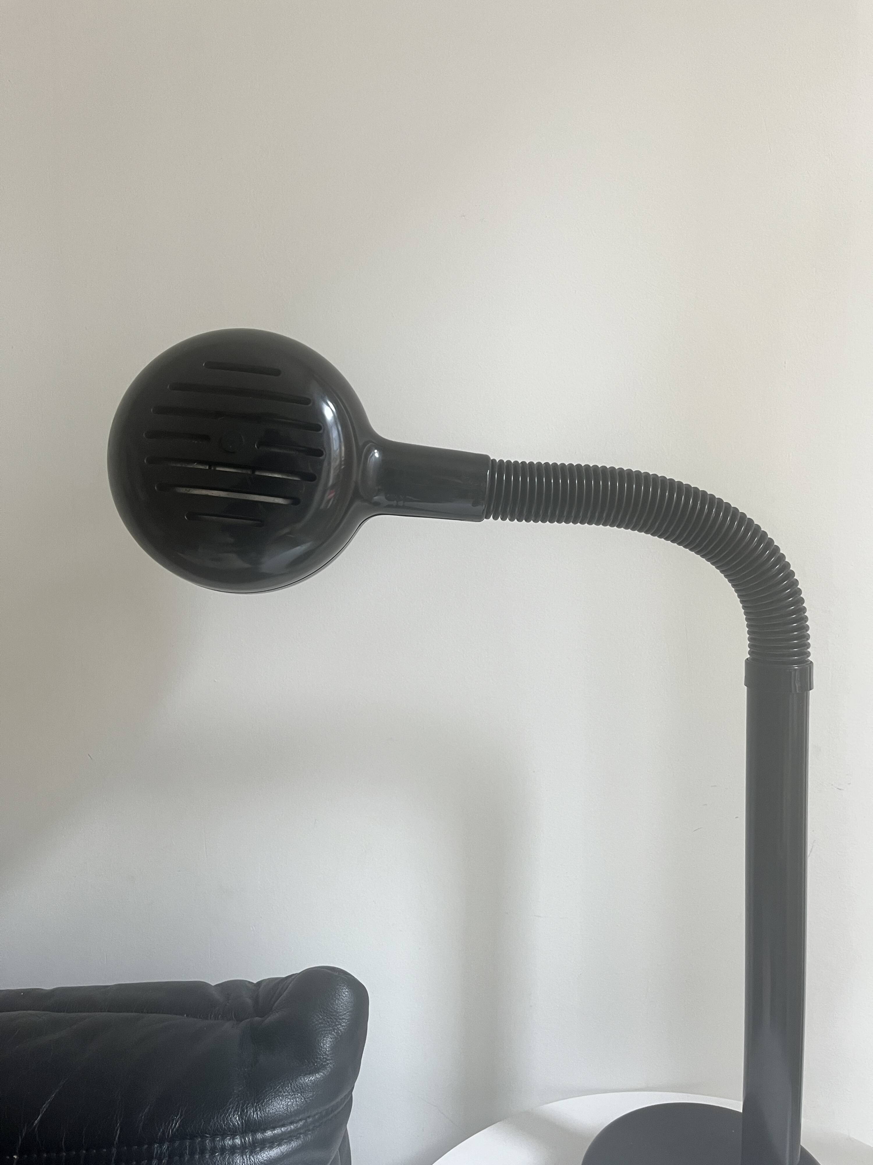 Vintage design Cobra articulated desk lamp by Fagerhults, Sweden 1974