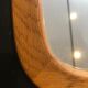 Vintage Scandinavian wooden wall mirror Froseke Edition