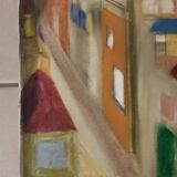 Realistic Village Painting
