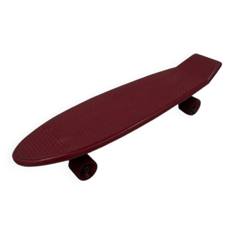 Vintage red skateboard