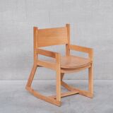 Pair of modernist mid-century rocking chairs