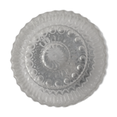 Vintage moulded glass ceiling from the 60s and 70s
