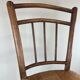Chaise en bois et paille 