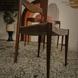SET 4 Chaises Design Niels Otto Møller 1960