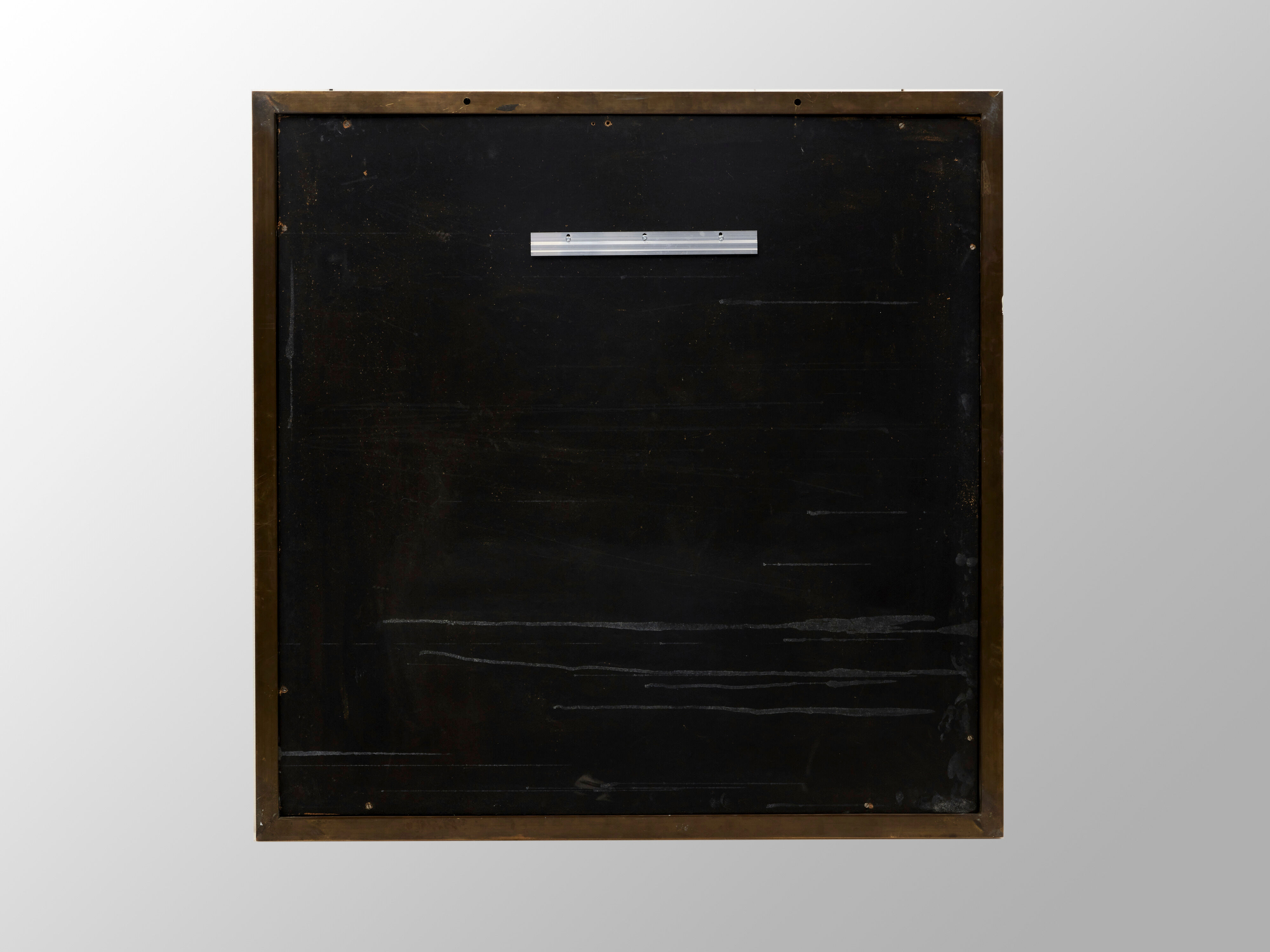 Italian mirror brass chrome by Romeo Rega 1970