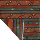 Anatolian handmade kilim rug 292 cm x 166 cm