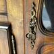 Sideboard, Louis XV style secretary in cherry wood, 1960s.