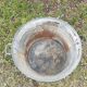 Old zinc basin