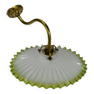 Opaline wall lamp