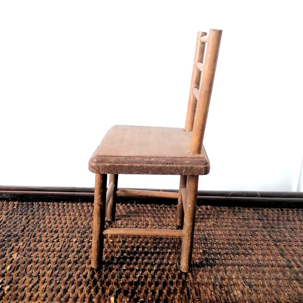 Three miniature chairs