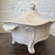 Moustiers earthenware vegetable dish 18th century