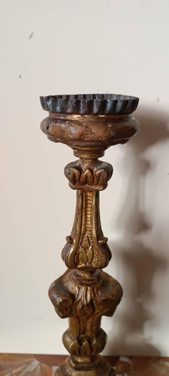 Antique giltwood chandelier in the Louis XIV style - 18th century