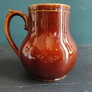 Cruche vintage en majolique française
