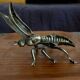 Cendrier mouche laiton 1970