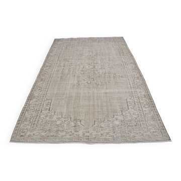Beige Anatolian Handknotted Wool Rug sku 1487