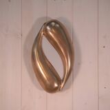 1960s design bronze wall light