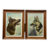 oil on canvas - Pair forming a pendant signed J. Richard