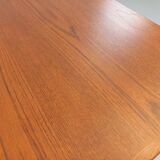 Vintage rectangular Scandinavian dining table by Johannes Andersen Samcom