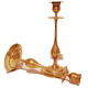 Brass candle holders