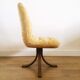Lot de 4 fauteuils pivotants années 70