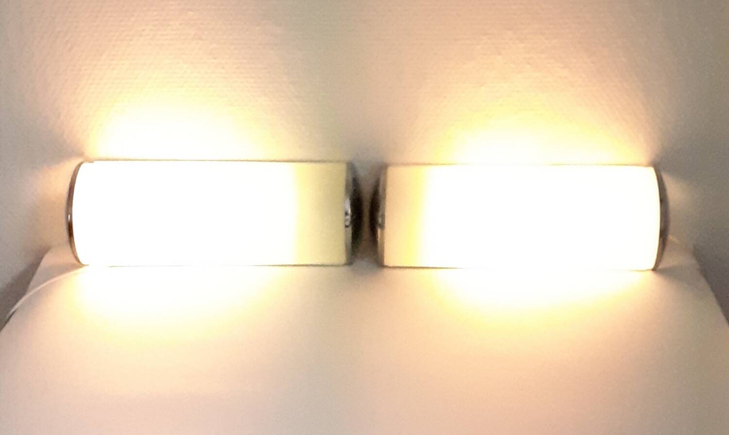 Duo of Jode Ikea 90's wall lights