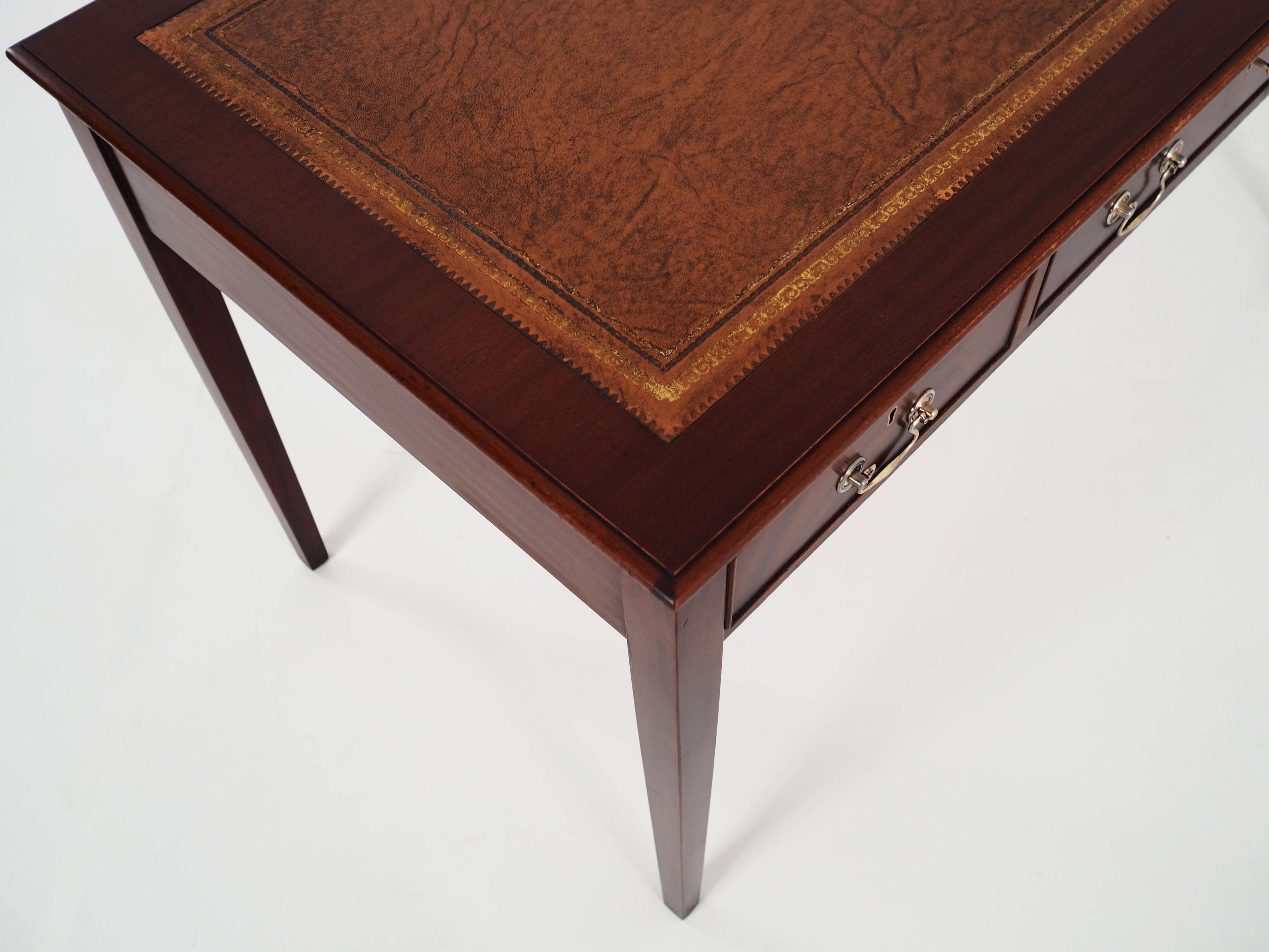 Mahogany desk, Danish design, 1970s, production: Denmark
