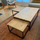 Set of 3 nesting coffee tables