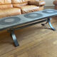 Brutalist coffee table by Marc D'Haenens