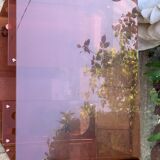 Smoked plexiglas rolling bar 70