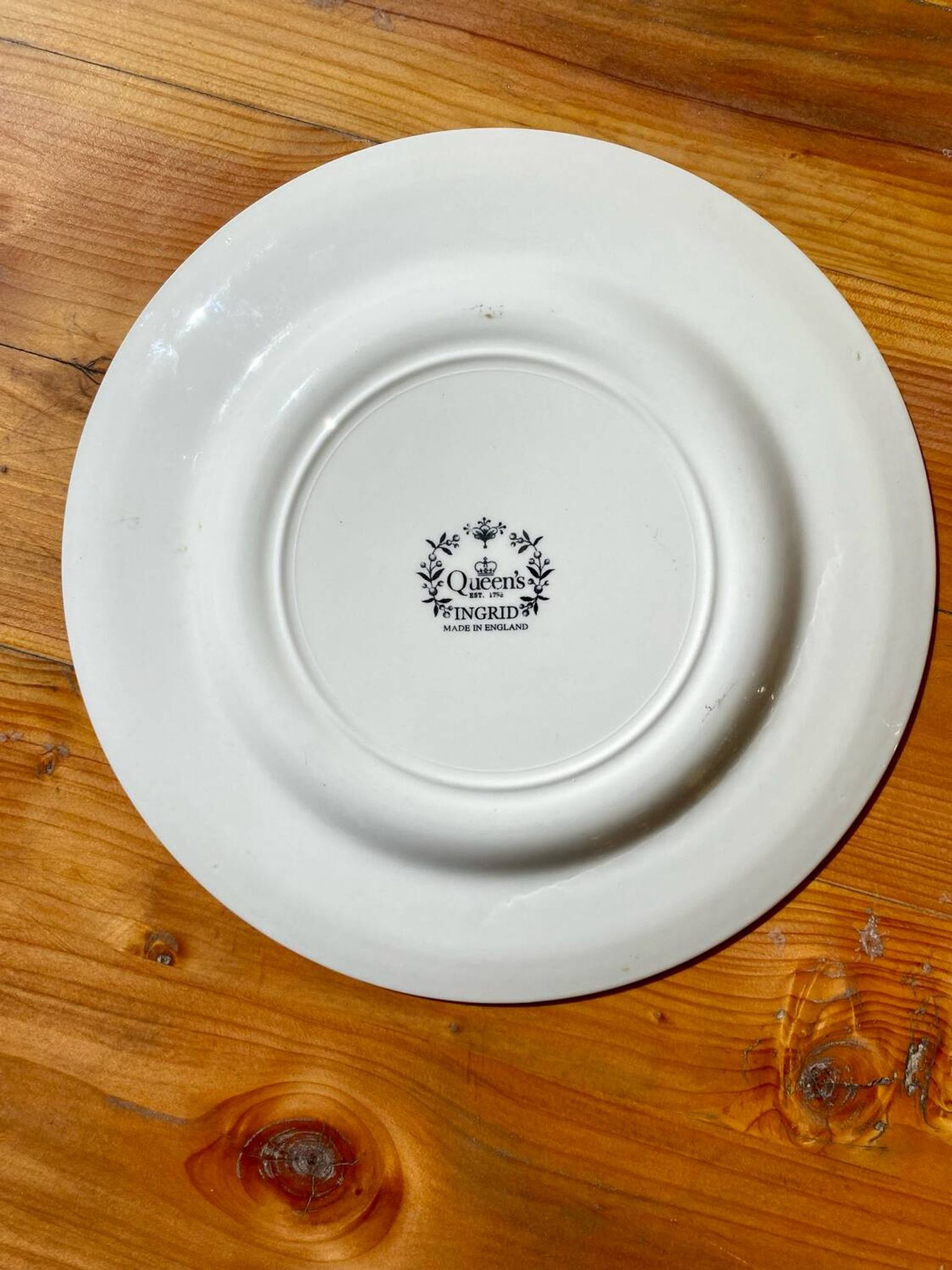Plat de service Anglais Queens Ingrid