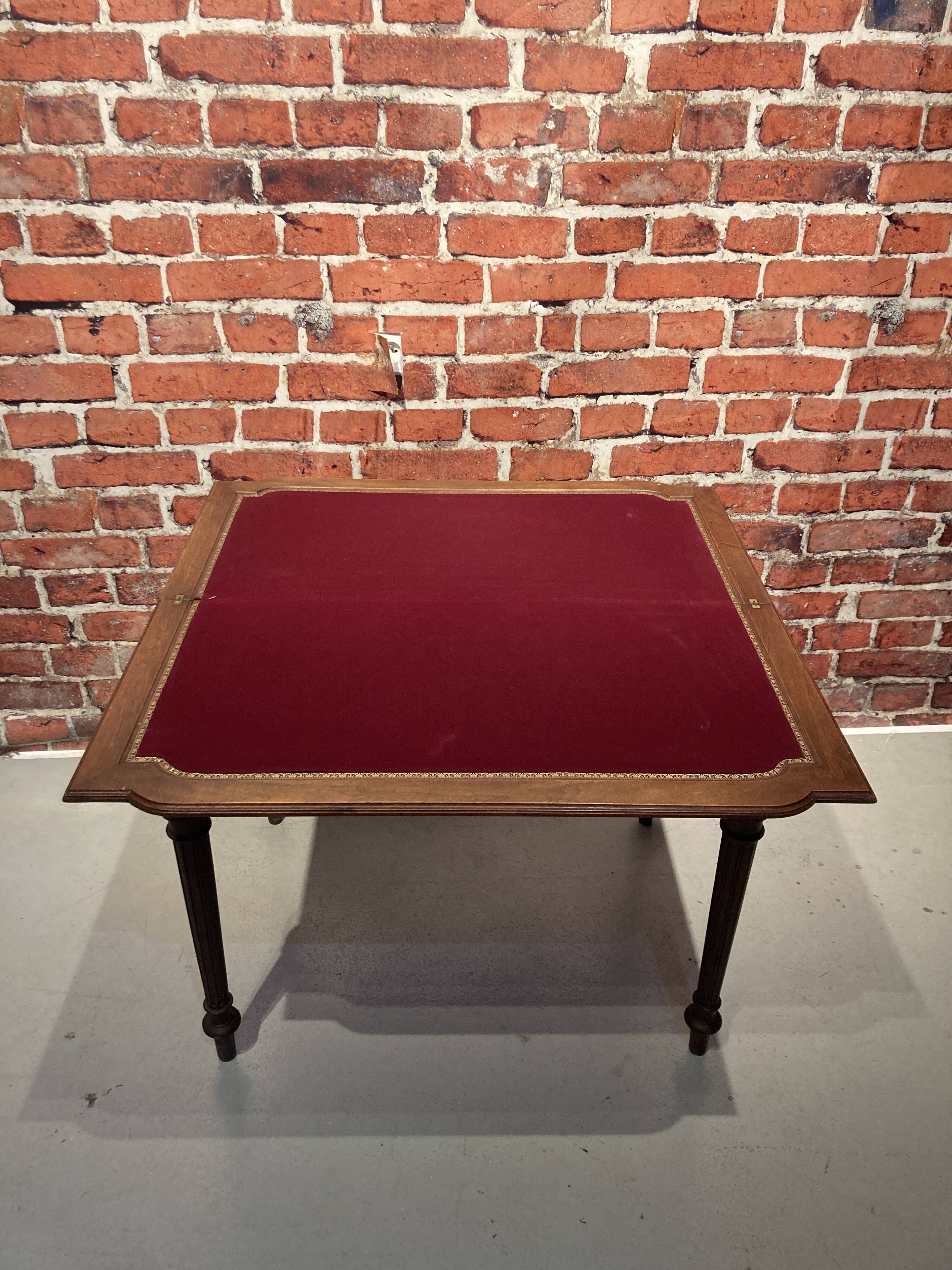 Wooden games table