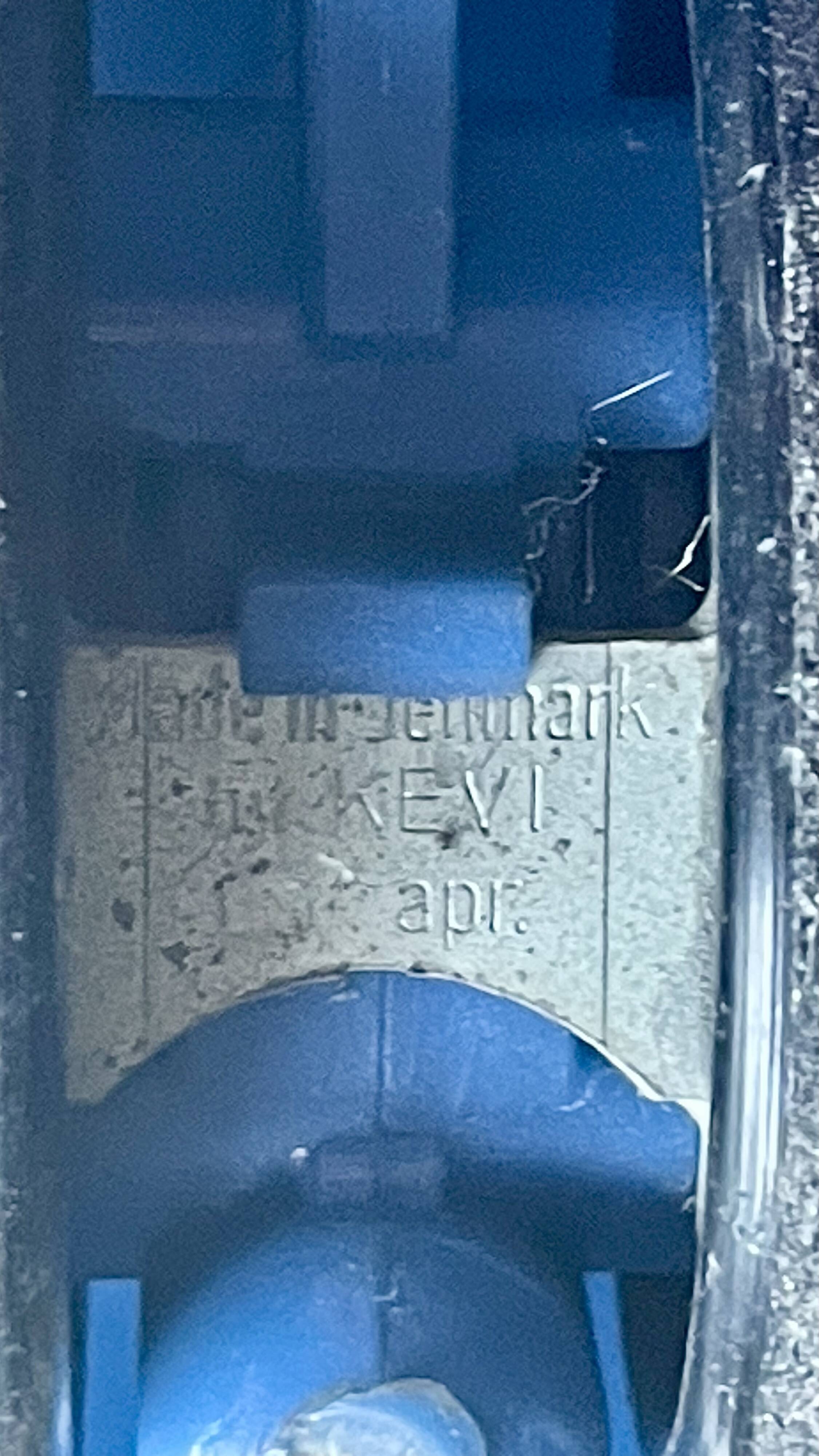 Pair of children's office chairs by Jørgen Rasmussen for Kevi