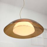 Space Age Brown Ufo Lamp from Guzzini, 1970s
