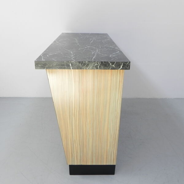 Barre en formica française, 156 cm de large