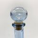 Carafe "fonds marins" verre bleu – Empoli, 1970s