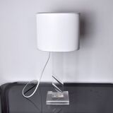 Regency table lamp in methacrylate, France, 1980