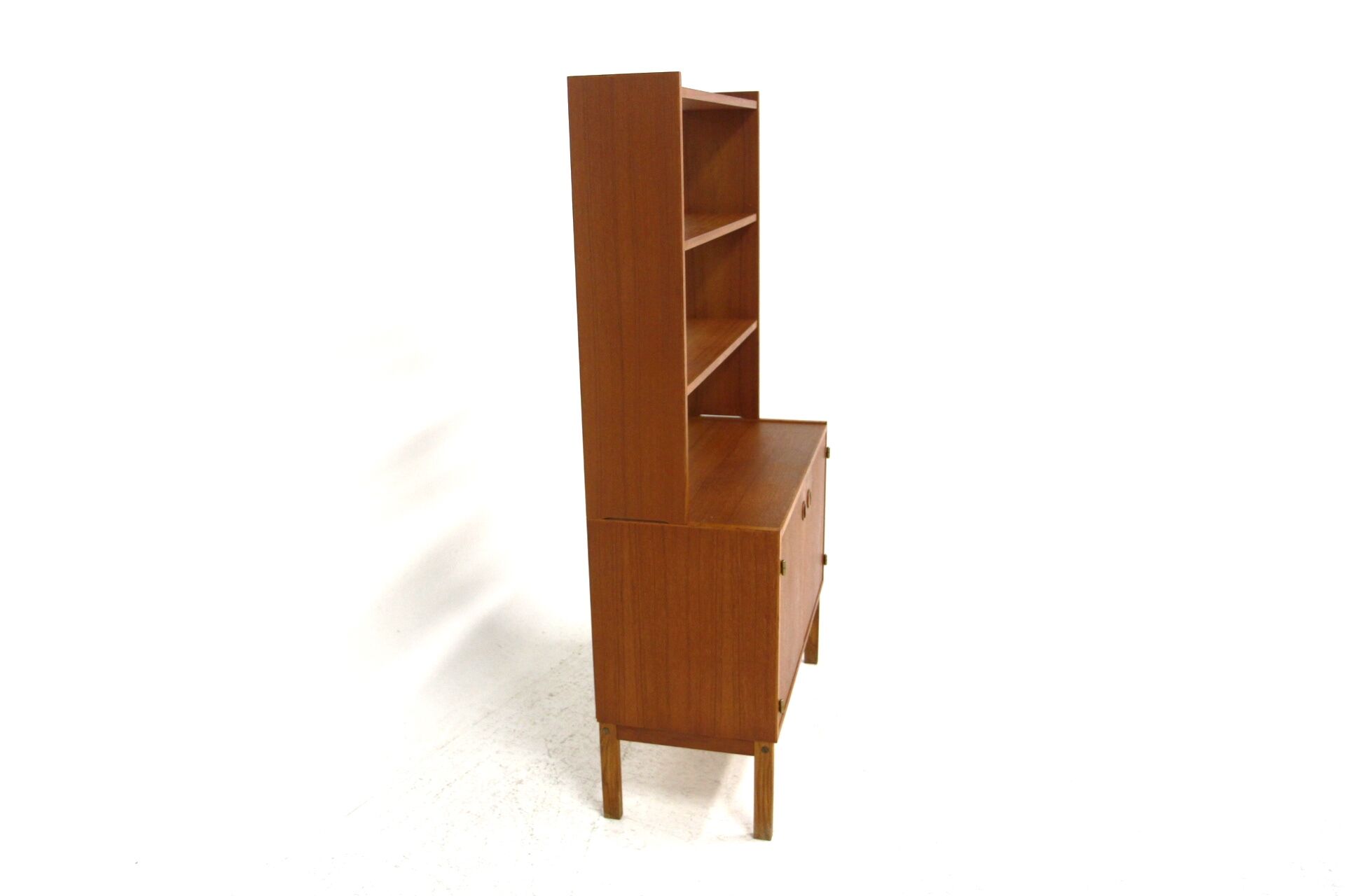 Bibliothèque scandinave en teck, Suède, 1960