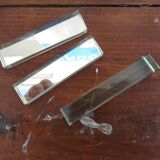 Set of 12 mirror glass knife holders